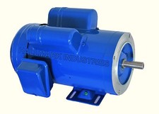 AC MOTOR, 1.5HP, 1725RPM, 1PH, 115V/208-230V,  56C/TEFC, With base picture
