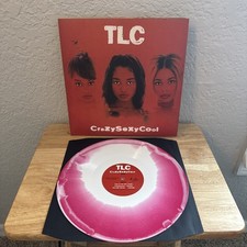 TLC CrazySexyCool VMP RED SWIRL Color Vinyl Me Please Crazy Sexy Cool MISPRINT picture
