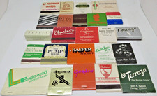 CHICAGO Illinois LOT of Twenty-Five (25) FULL Unstruck Matchbook's - Matchbox picture