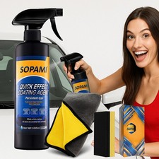 Sopami Car Coating Spray - 16.9 fl oz Waterless Ceramic Car Wax (500ml) picture