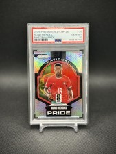 Nuno Mendes 2026 Panini Prizm W/C National Pride Prizm PSA 10 Portugal picture