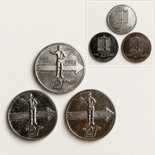Vintage 21 Club New York Jockey Spinner Tokens Lot of 3 NYC Gate picture