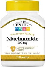 21st Century Niacinamide 500 mg Prolonged Release Tablets, 110-Count picture