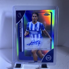 Georginio Rutter Auto - 2026 Topps Chrome Premier League Brighton & Hove Albion picture