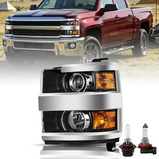 15-19 Chevy Silverado 2500HD 3500HD Left Halogen Projector Headlight GM2502416 picture