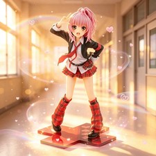 26cm Shugo Chara Amu Hinamori Anime PVC Figure Collectible Display New Toy picture