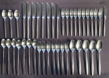 41 Pcs Lot Dansk VARIATION V Stainless Flatware All Finland picture