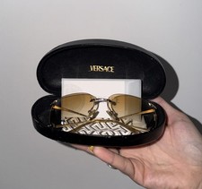 [FULL SET] Vintage Y2K Versace Rimless Sunglasses picture