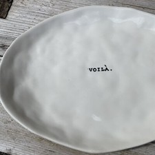 Very Rare Vintage Rae Dunn Voilà Plate picture