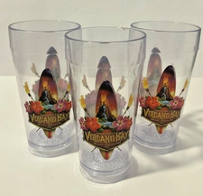 Universal's Volcano Bay Set of 3 Plastic Souvenir Cups Universal Studios picture