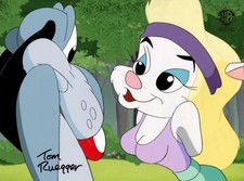 Animaniacs-Original Prod Cel/Drawing-Minerva/Wilford-Meet Minerva-Signed Ruegger picture