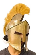 Medieval 300 Spartan Movie King Leonidas Vintage Armor Helmet Reproduction picture