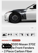 Carbon Creations VRS Carbon Fiber Front Fenders 2009-2020 Nissan 370Z picture