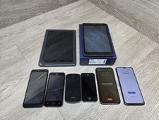 Lot of 8 Miscellaneous Cell Phones and Tablets FOR PARTS AS/IS NON-WORKING picture