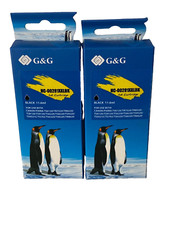 (2) G &G Ink Cartridges NC-00281XXL BK Black Ink NEW picture