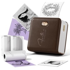FaithTag F21 Mini Sticker Printer Brown picture
