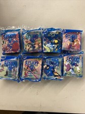 2007 - Legion of Super Heroes Happy Meal Toys Complete Set Of 8 Sealed And New picture