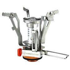Ultralight Portable Backpacking Gas Butane Propane Outdoor Camp Gas Stove Burner picture