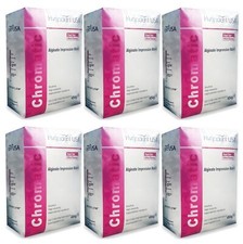 6 x Hygedent Chromatic Dental Fast Set Mint Dust Free Impression Alginate picture