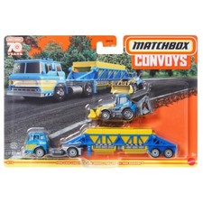 2024 Matchbox Convoys Ford C900 Cabover & Gravel Trailer  Backhoe 1:64 Diecast picture