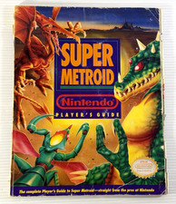 Super Metroid Official Nintendo Player's Strategy Guide with Fold Out Map picture