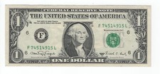 $1 1988A Web Press Experimental 1/1 - FRN - fr.1917F - FL block - Run 12 picture