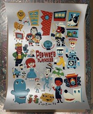 Pee-Wee Herman Playhouse Variant Poster Dave Perillo Coda Sold Out 40th Annivers picture