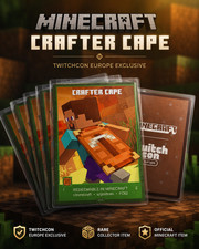 Minecraft Crafter Cape | Code Card |TwitchCon Europe 2026 | Java & Bedrock picture