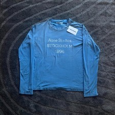 Acne Studios Stockholm 1996 Blue Long Sleeve Shirt picture