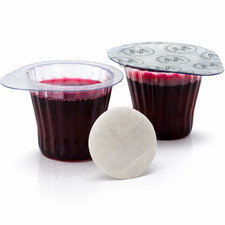 Traditional Larger Tab Communion Cup Set–100 with 100% Grape Juice & Wafer set picture