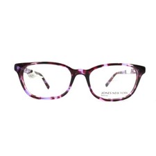Jones New York J228 Eyeglasses Purple Tortoise rectangle 50-16-135 picture