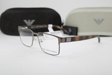 NEW ARMANI EXCHANGE AX 1019 6093 GUNMETAL HAVANA AUTHENTIC EYEGLASSES 54-17 picture