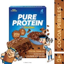 Pure Protein Bars, Cocoa Pebbles, 20g Protein, 1.76 oz, 4 Count picture