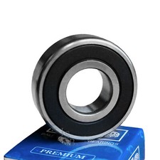 (Qty. 50) 6203-5/8-2RS C3 EMQ Premium Ball Bearings ABEC-3 6203-10-2RS 5/8” ID picture