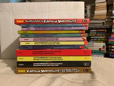 Lot of 12 COMPLETE Captain Underpants 1-12 Dav Pilkey picture