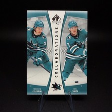 2025-26 Sp Authentic - Collaborations Will Smith, Macklin Celebrini #CLB-17 picture