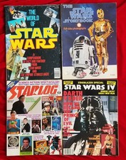 1978-85 STAR WARS Storybook Starlog Movie Magazine LOT 80s Darth Vader vtg  picture