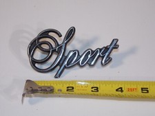 Vtg 1975 76 77 78 Plymouth Fury Sport Car Vehicle Emblem Badge 4022422 picture