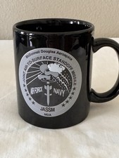 JASSM McDonnell Douglas x Air Force & Navy Employee Gift Coffee Mug - RARE 90’s picture