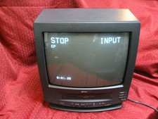 GOOD WORKING SHARP 13VT-j100 TV/VCR COMBO AV gaming monitor 13