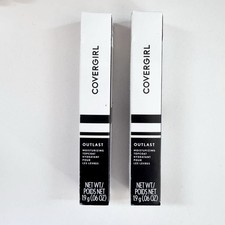 2 NEW CoverGirl Outlast All-Day Lip Color Clear Topcoat, 0.06 oz (lot Of 2) picture