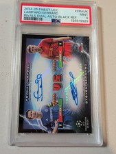 2024-25 Finest UCC Dual Rivals Lampard Gerrard Black Dual Auto 1/10 PSA 9 picture