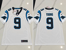 Nike Carolina Panthers Bryce Young Vapor 3XL #9 NFL Football Jersey White NWT picture