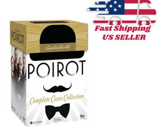 Agatha Christie's Poirot: Complete Cases Collection (33 DVD Box set ) NEW/SEALED picture