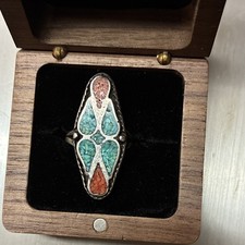 Vintage Navajo Ring Sterling picture