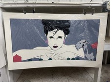 Patrick Nagel VTG Serigraph Signed Jennifer Nagel Shannon Ltd Edition Park Place picture