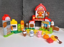 LeapFrog LeapBuilders Food Fun Family Farm - COMPLETE 50-Piece Set picture