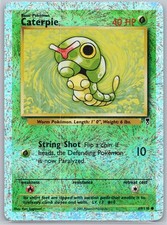 Caterpie Reverse Holofoil LC 069/110 Ken Sugimori LP picture
