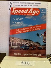 Vintage Speed Age Magazine August 1955 picture