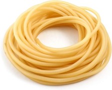 QWORK 33FT Natural Latex Rubber Tubing 1/4in OD 3/16in ID Lab DIY Hose picture